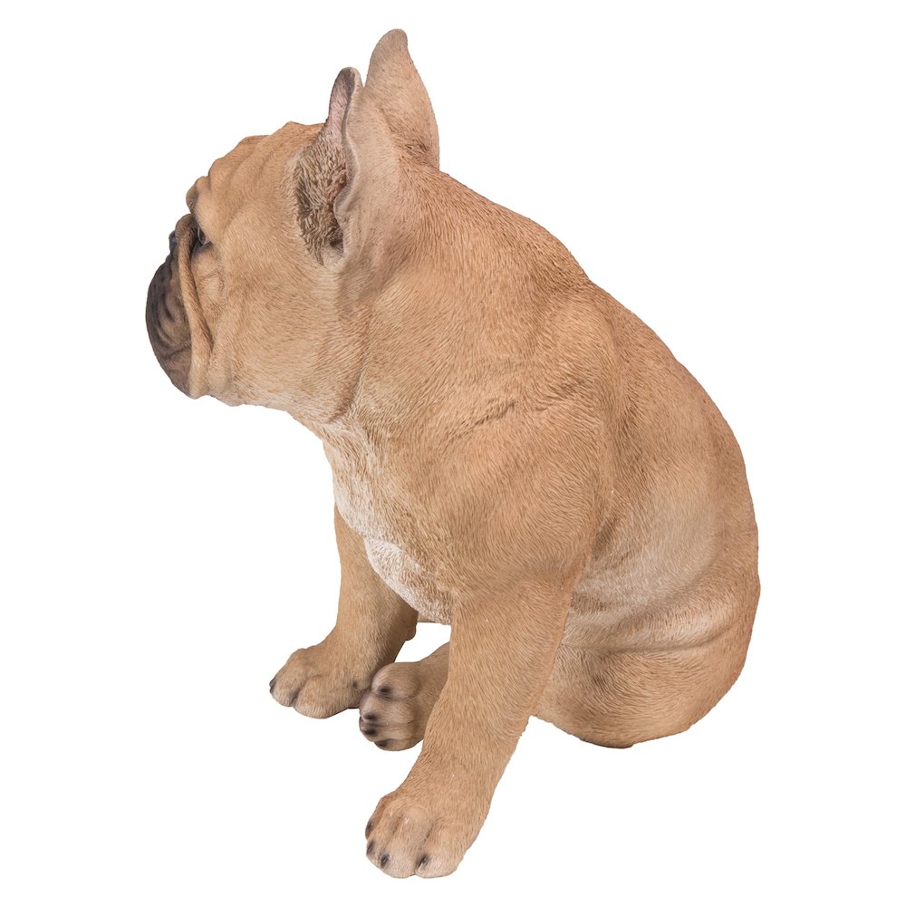 French Bulldog Squatting Statue. Picture 1