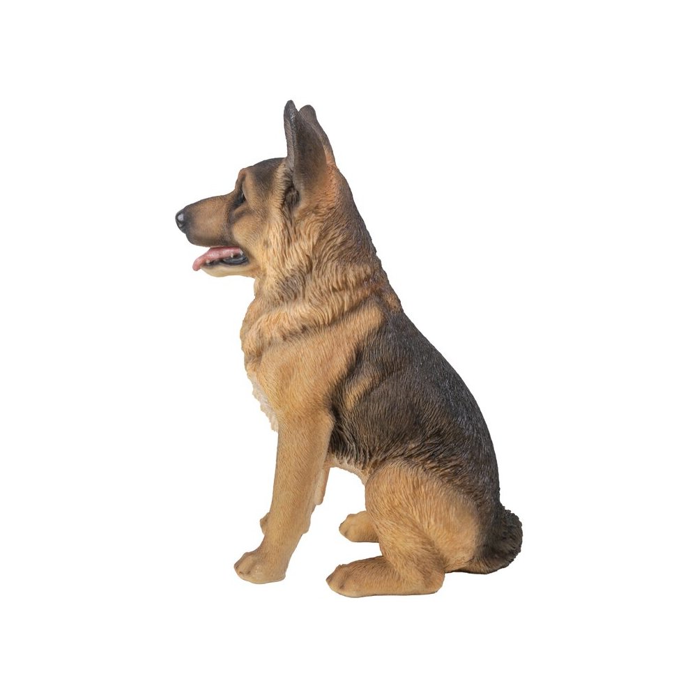 Large Sitting German Shepherd. Picture 1