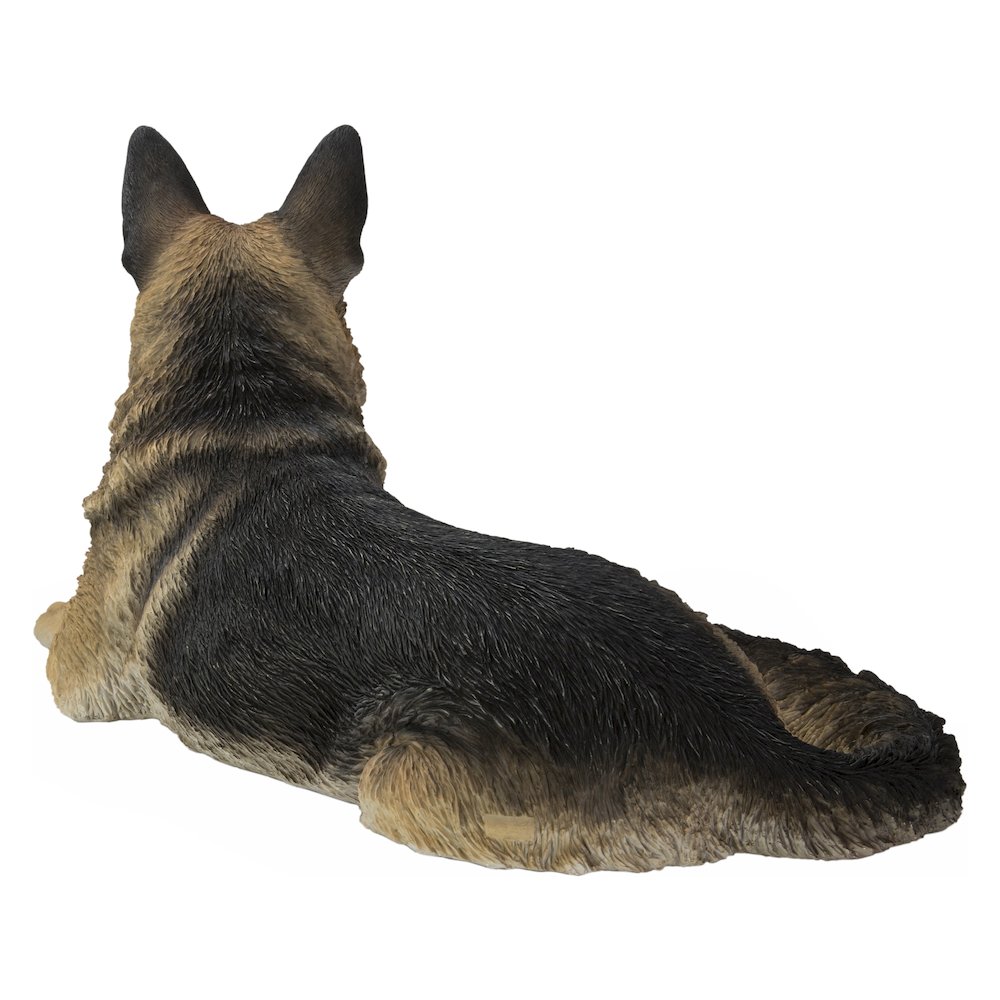 Lying German Shepherd. Picture 4