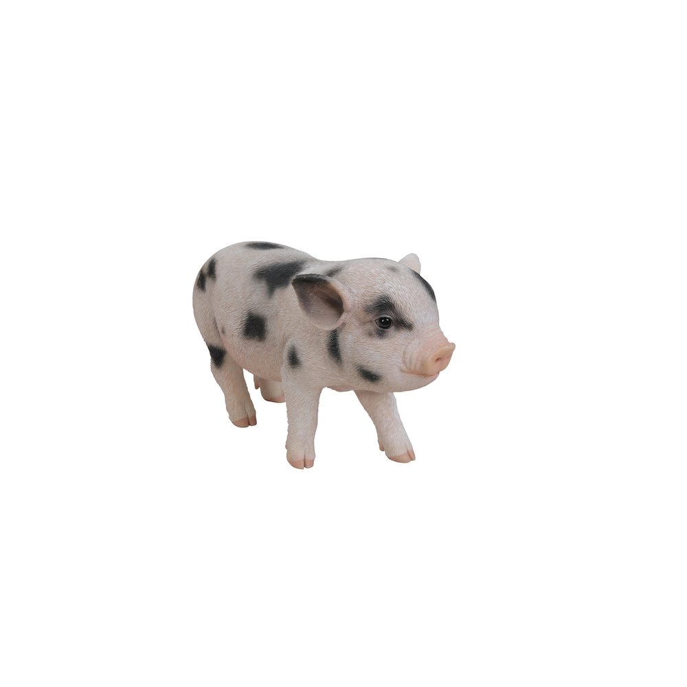 Standing Baby Pig W/Black Spots. Picture 4