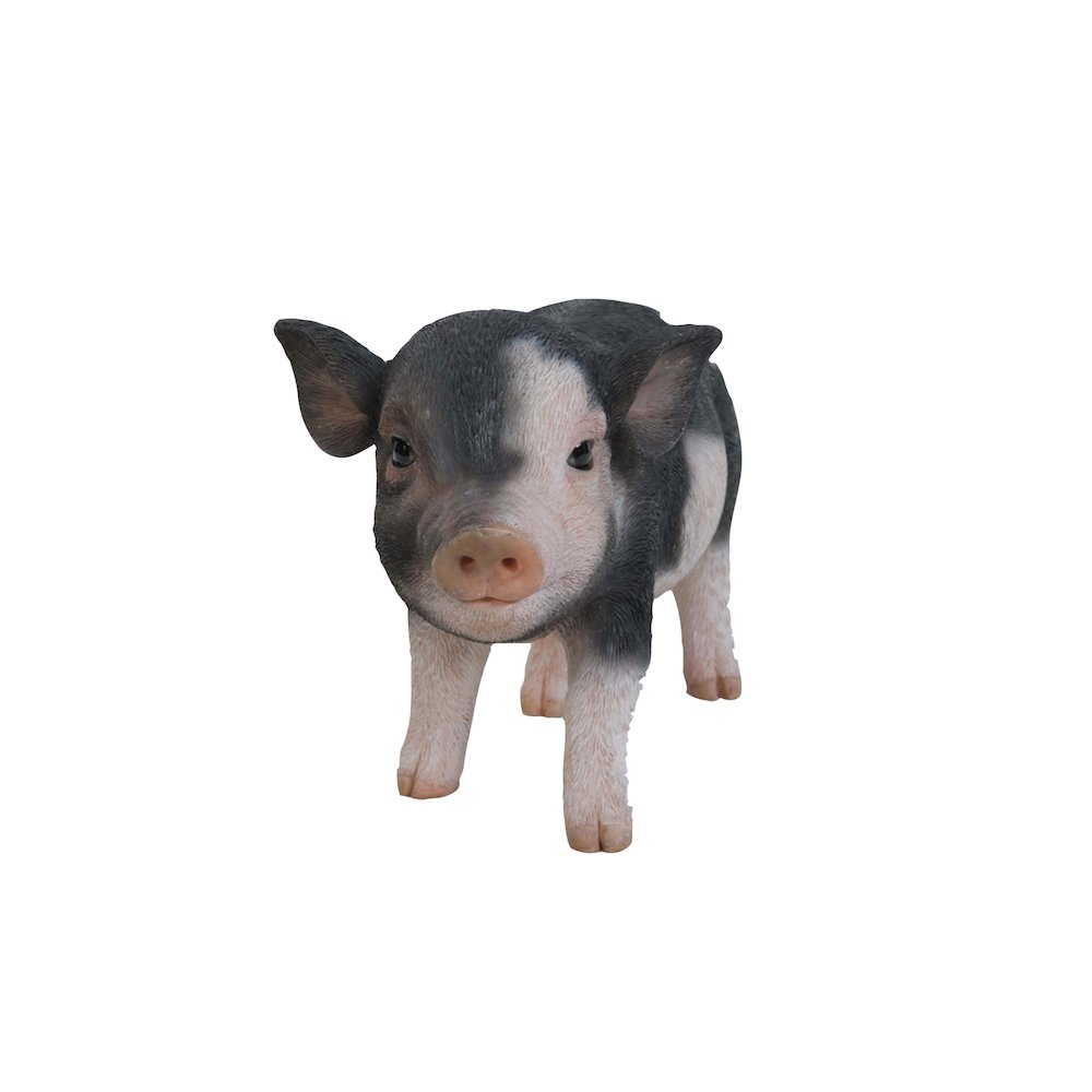 Standing Baby Pig - Dark Brown. Picture 2
