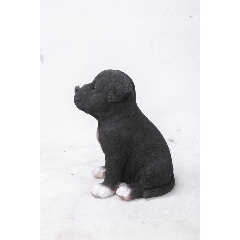 Staffordshire Pitbull Puppy Statue. Picture 1