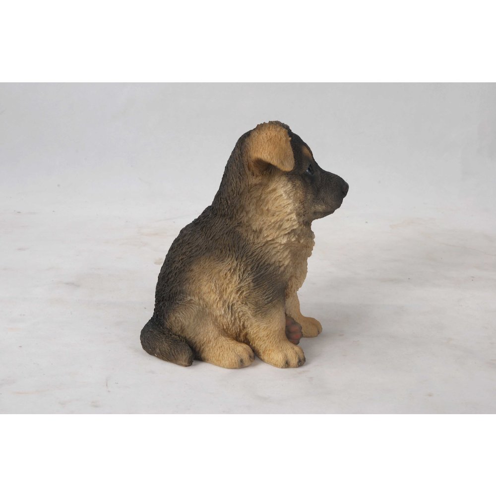 German Shepherd Puppy Statue. Picture 3