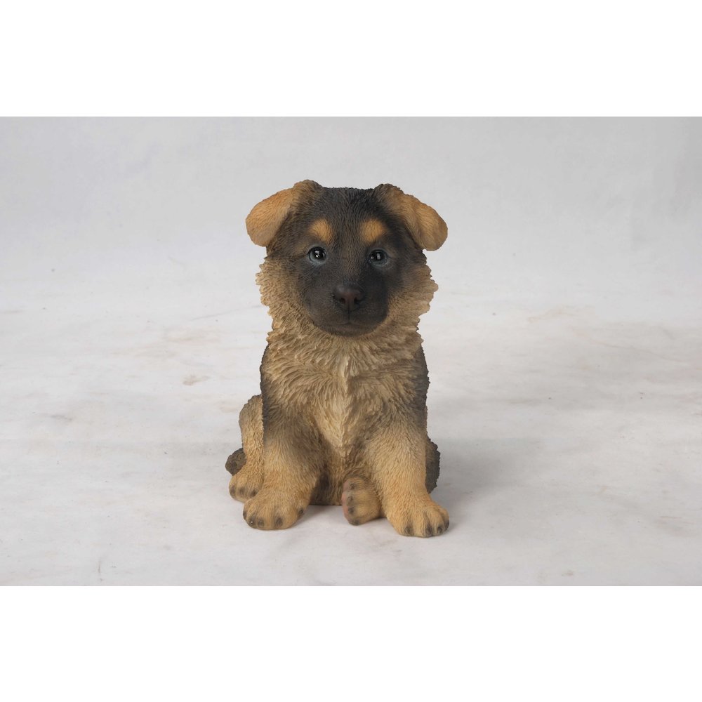 German Shepherd Puppy Statue. Picture 2