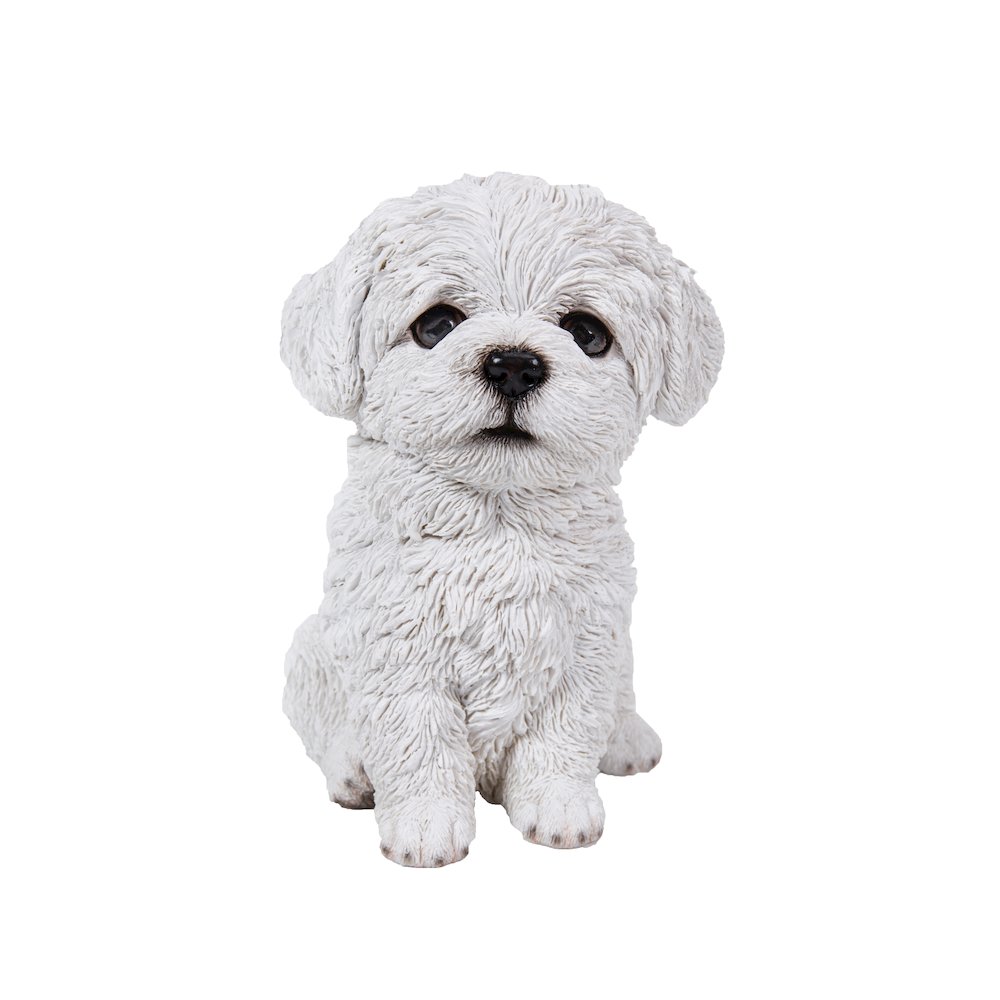 Maltese Puppy Statue. Picture 2