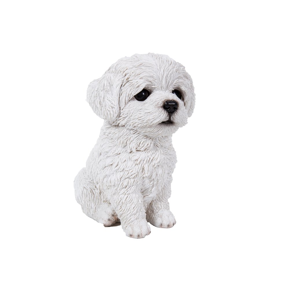 Maltese Puppy Statue. Picture 3