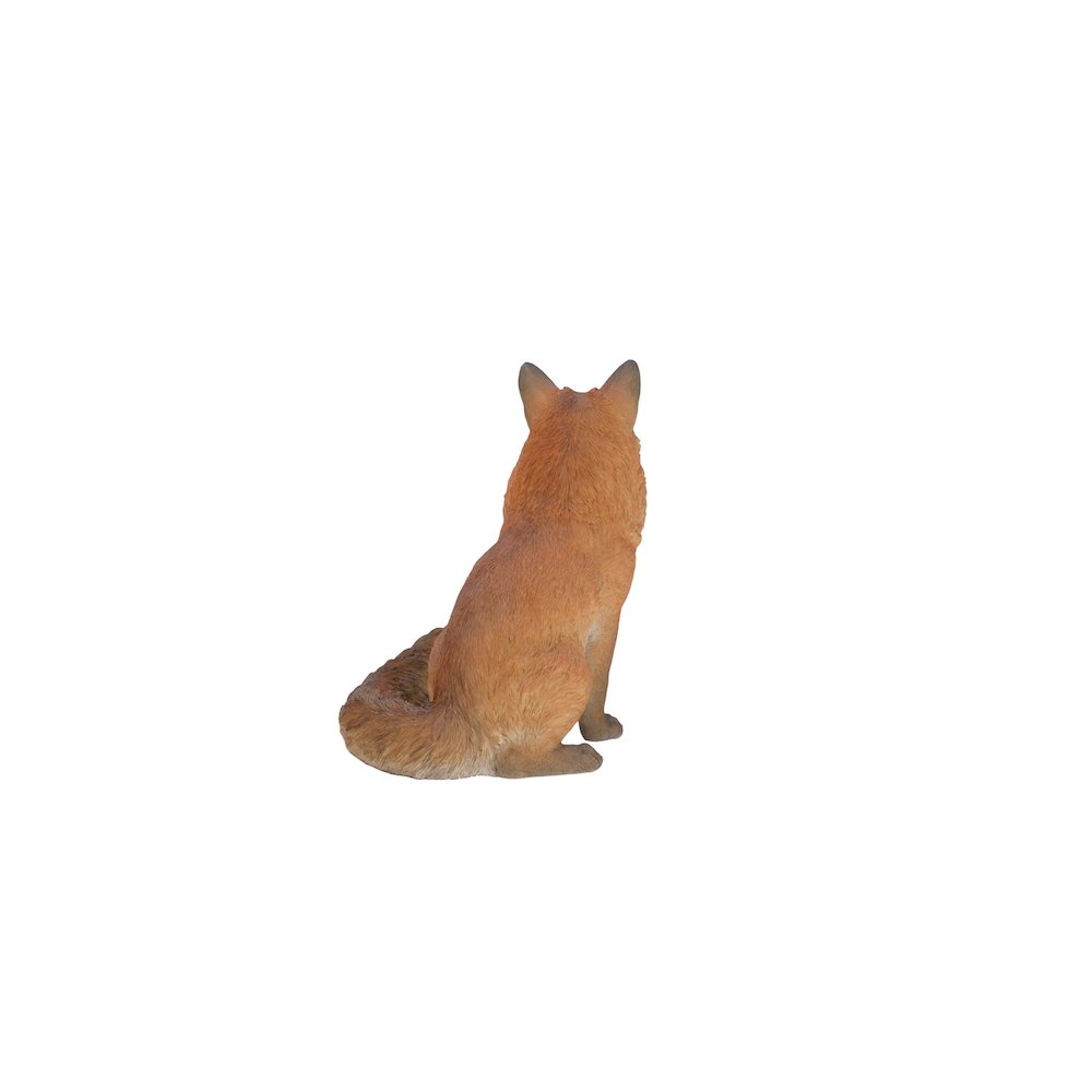 Sitting Fox Statue. Picture 1