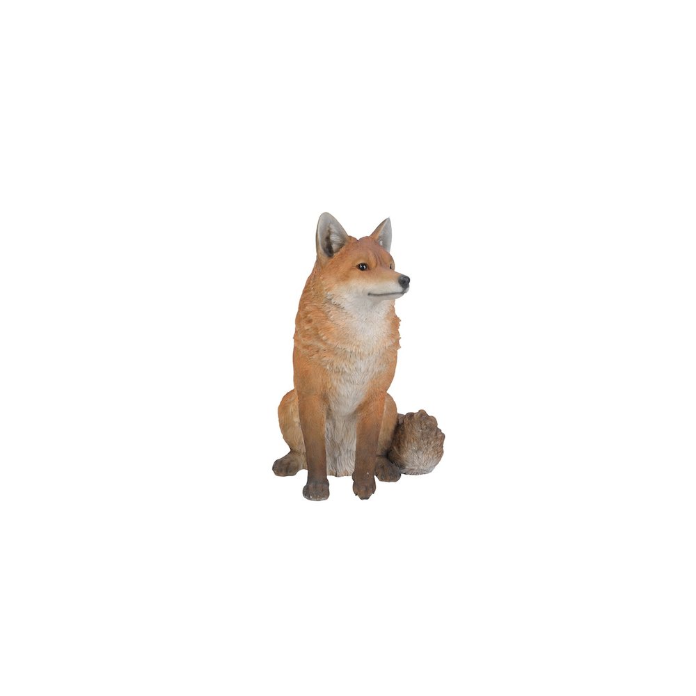 Sitting Fox Statue. Picture 3