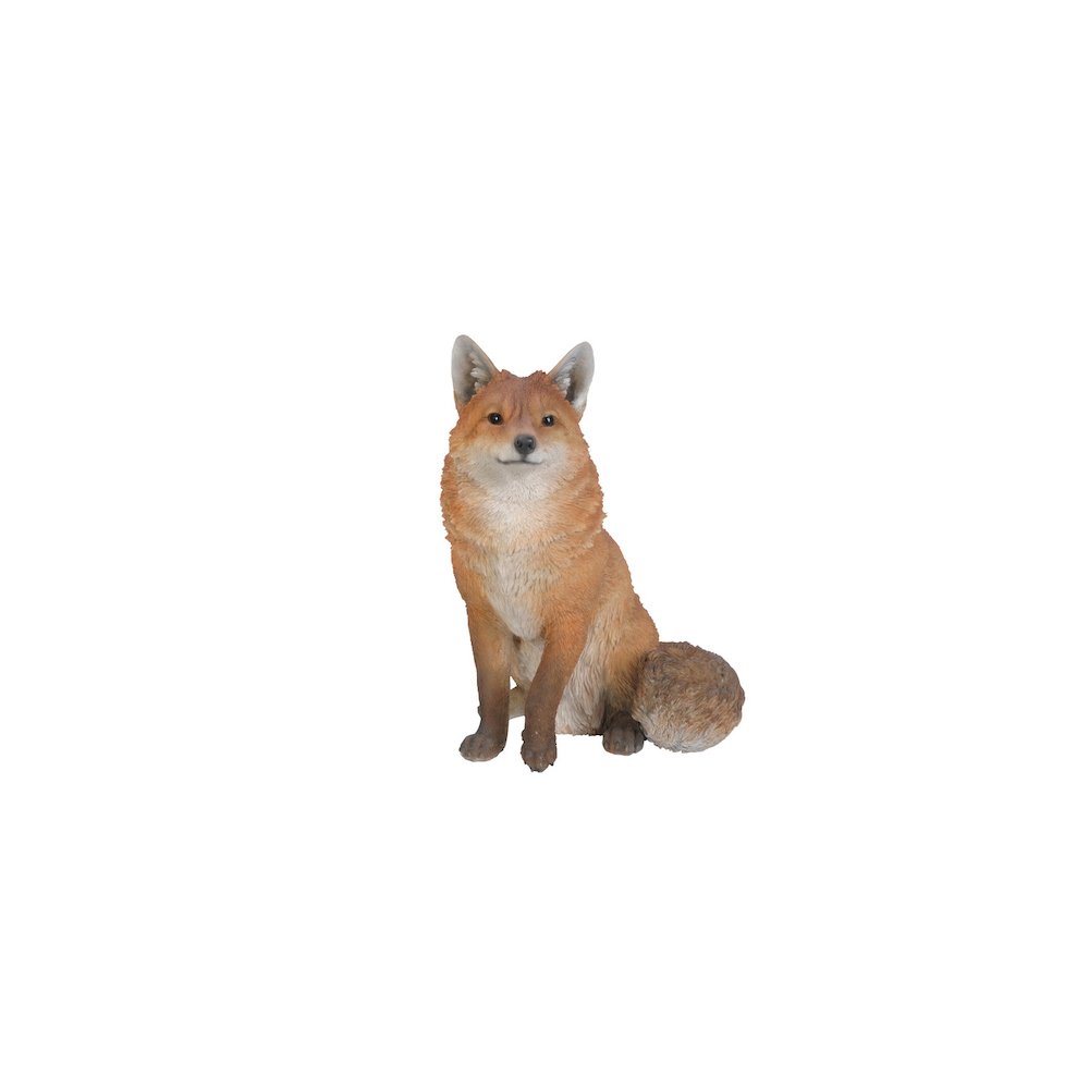 Sitting Fox Statue. Picture 2