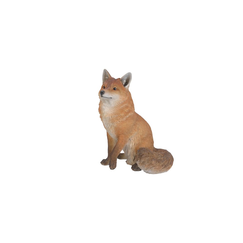 Sitting Fox Statue. Picture 4