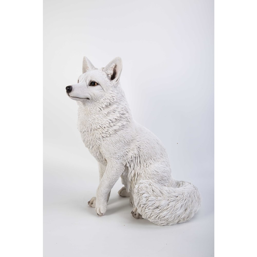 Snow Fox Statue. Picture 5