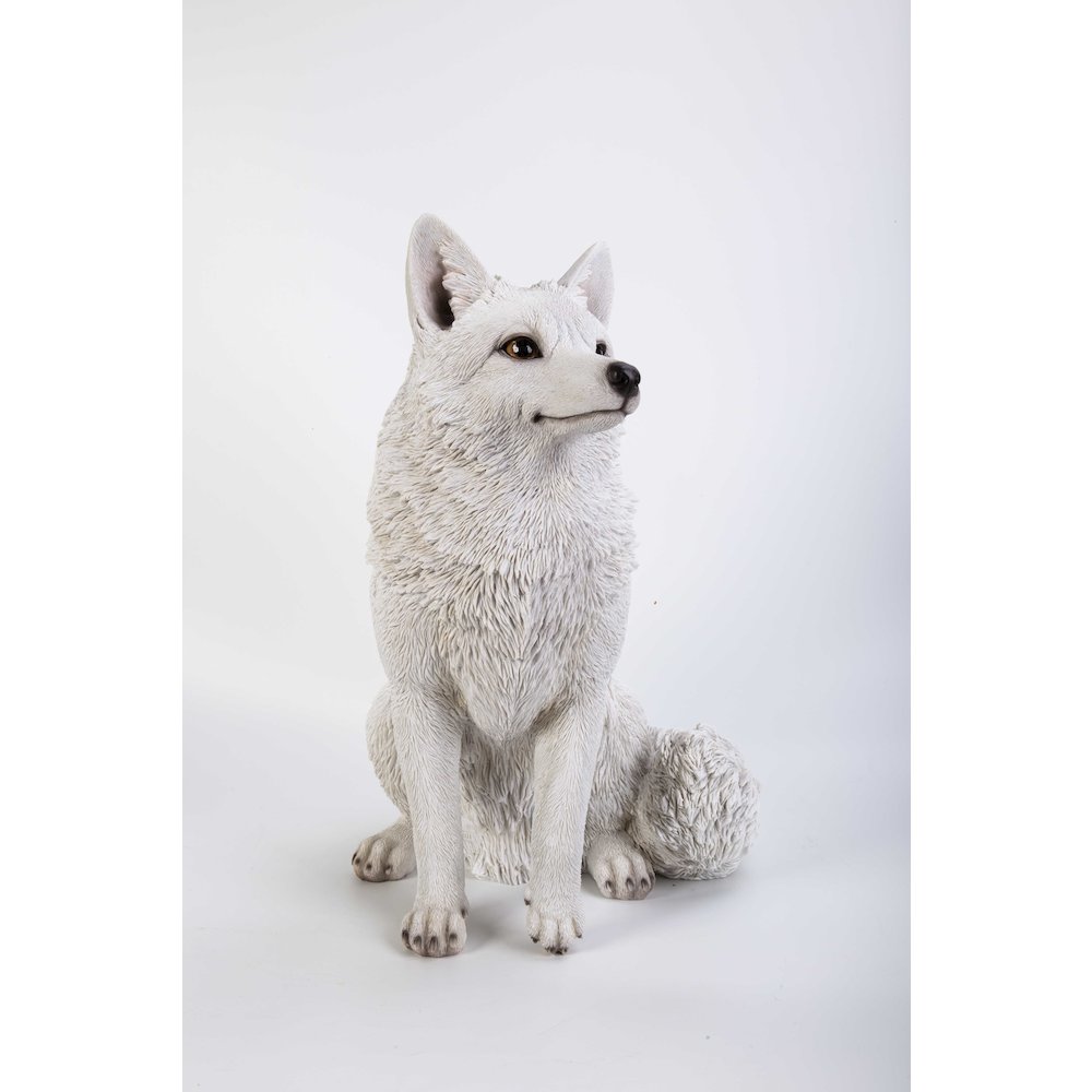 Snow Fox Statue. Picture 2