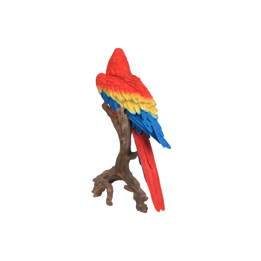 Large Scarlet Macaw Statue. Picture 4