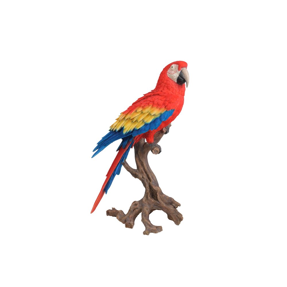 Large Scarlet Macaw Statue. Picture 2