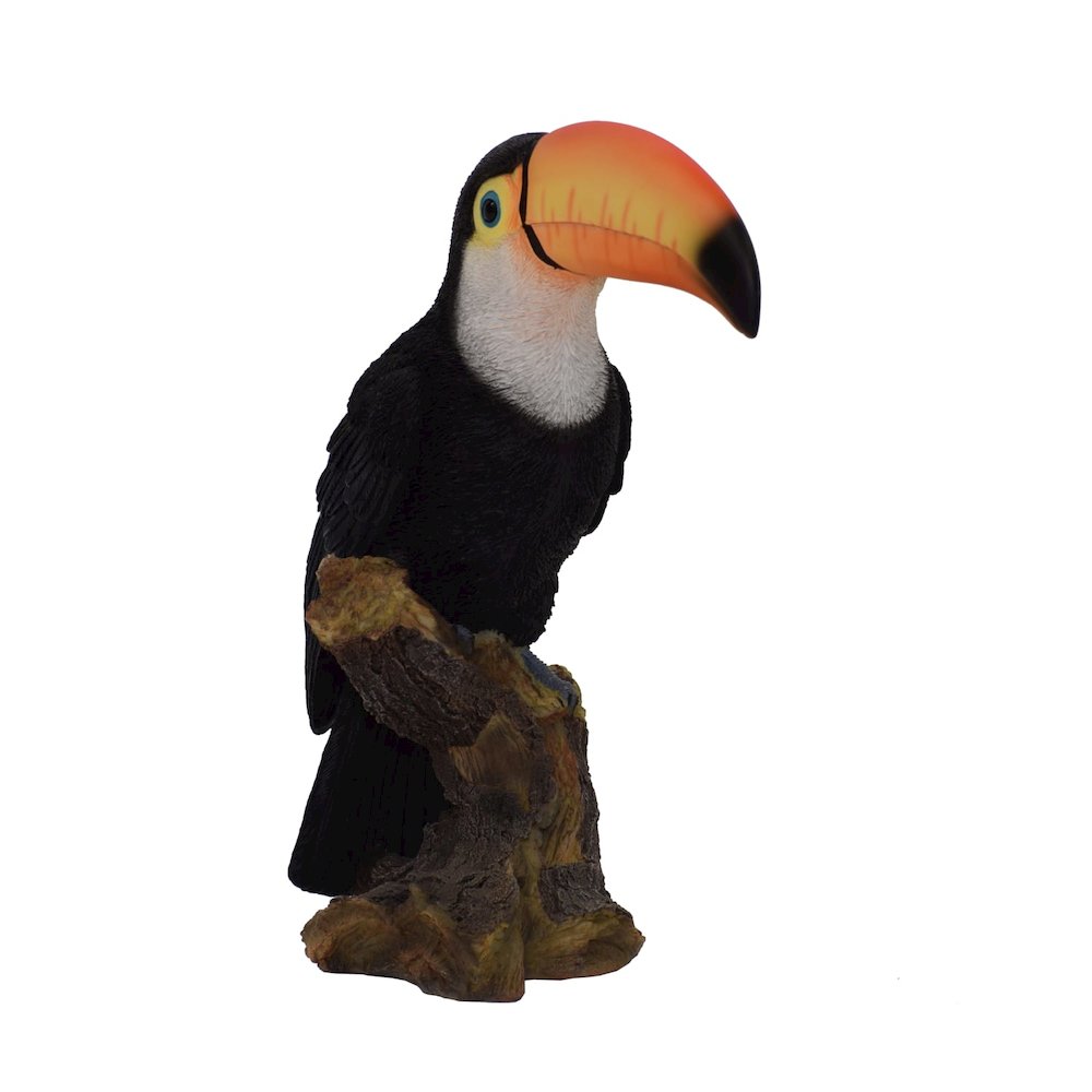 Toucan On Stump Statue. Picture 2