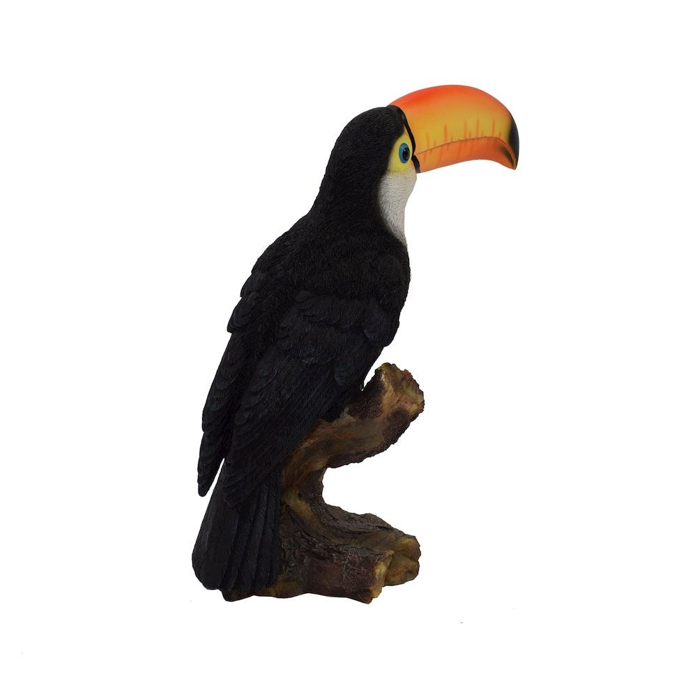 Toucan On Stump Statue. Picture 3