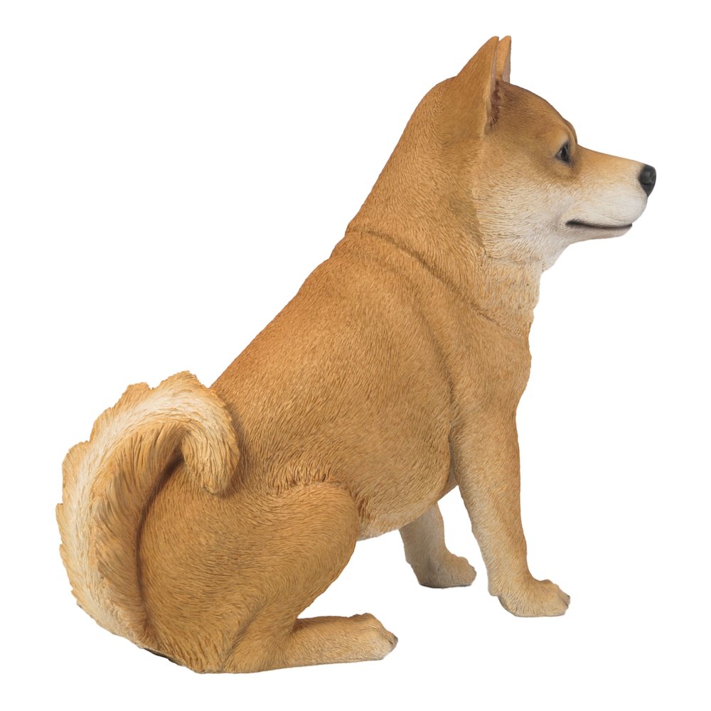Shiba Inu Sitting Statue. Picture 6