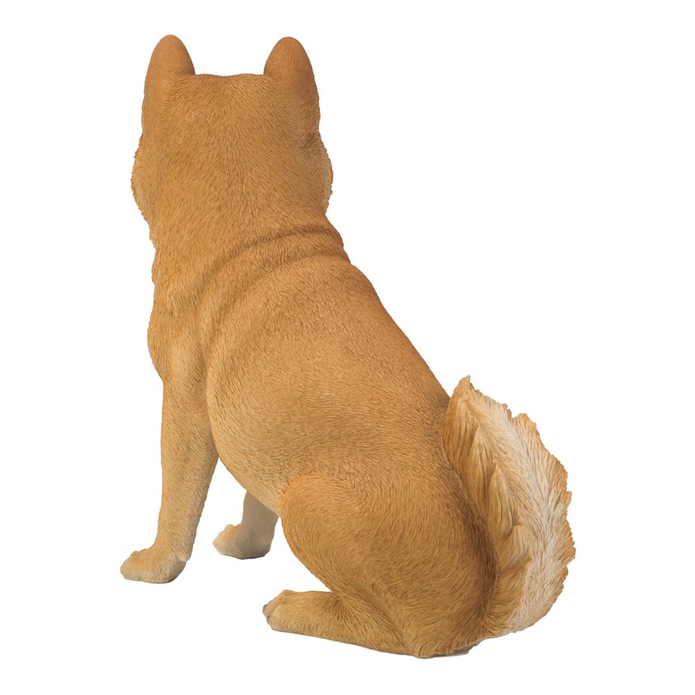 Shiba Inu Sitting Statue. Picture 5