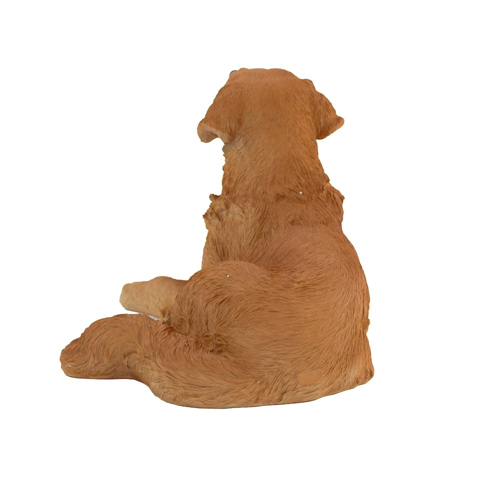 Golden Retriever Lying Down Statue. Picture 4