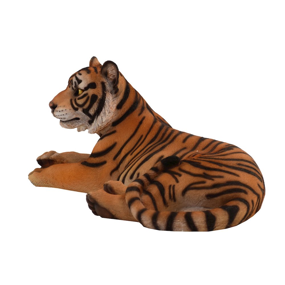 Tiger Laying Down Statue. Picture 3