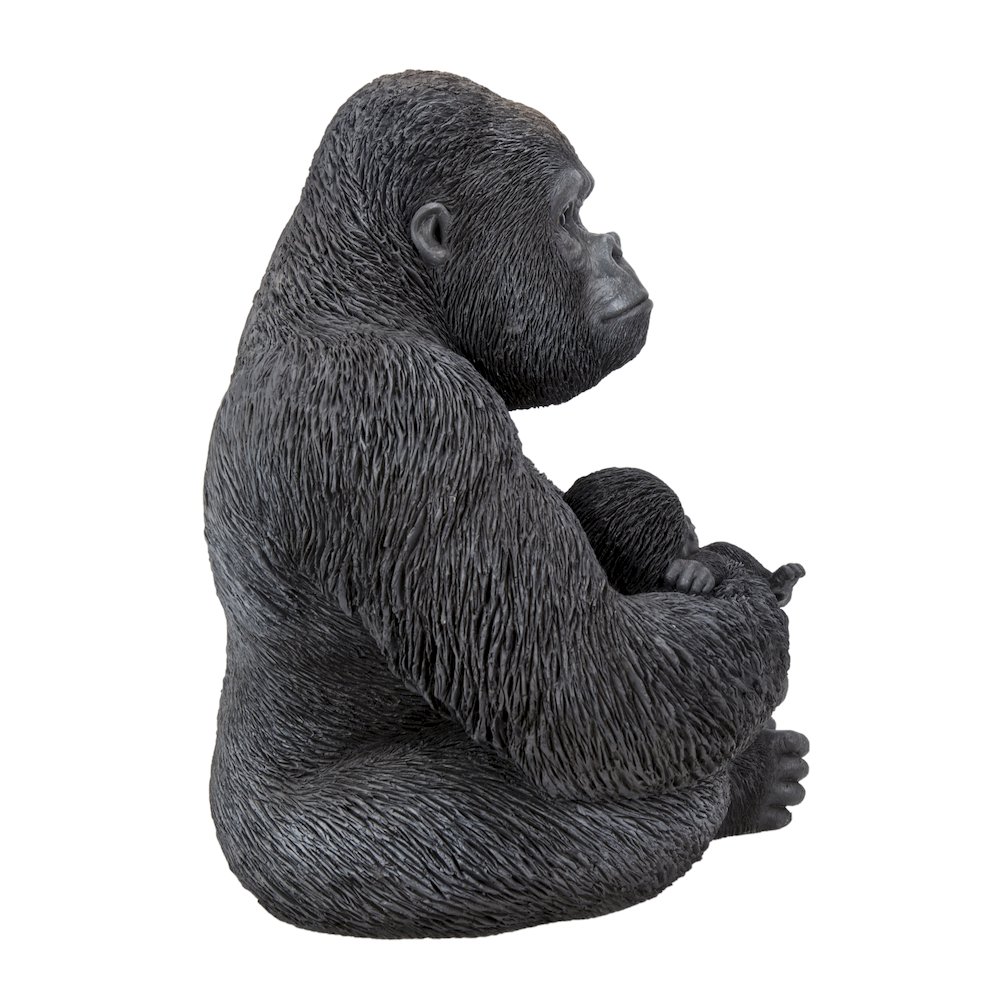 Gorilla Sitting with Baby. Picture 5