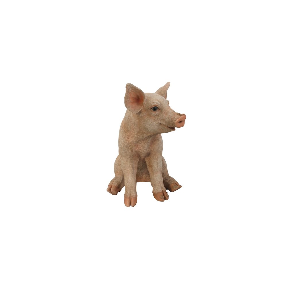 Large Sitting Pig. Picture 4
