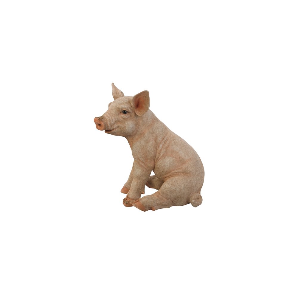 Large Sitting Pig. Picture 1