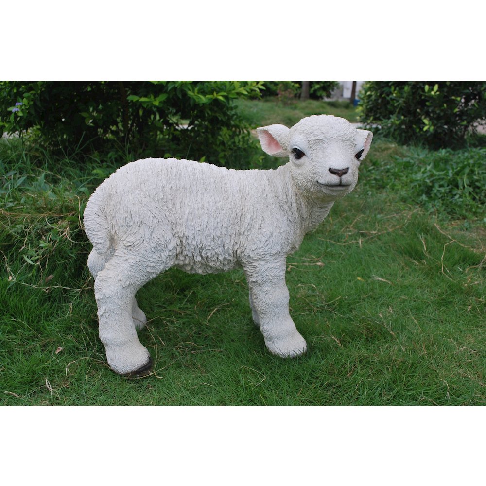 Standing Lamb Statue. Picture 5