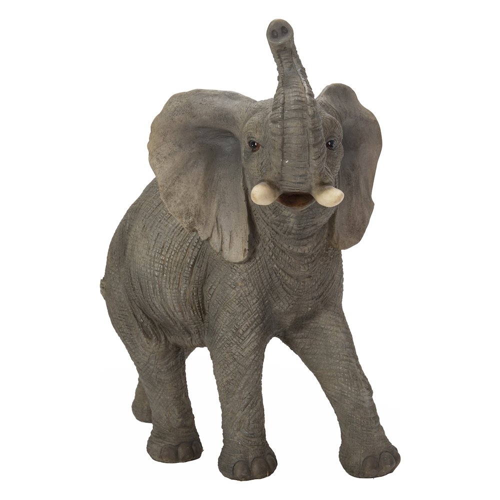 Elephant W/Trunk Up Statue. Picture 2