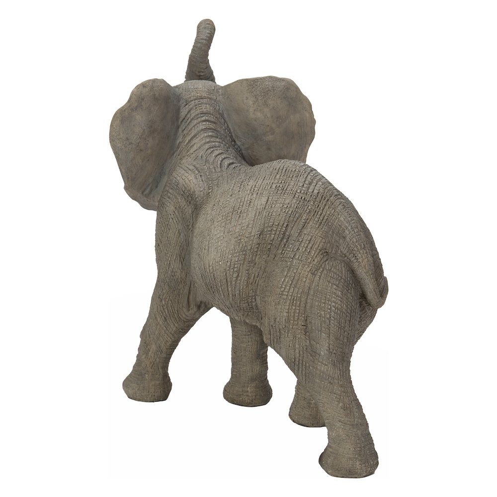 Elephant W/Trunk Up Statue. Picture 4