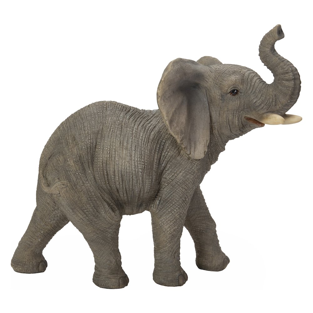 Elephant W/Trunk Up Statue. Picture 5