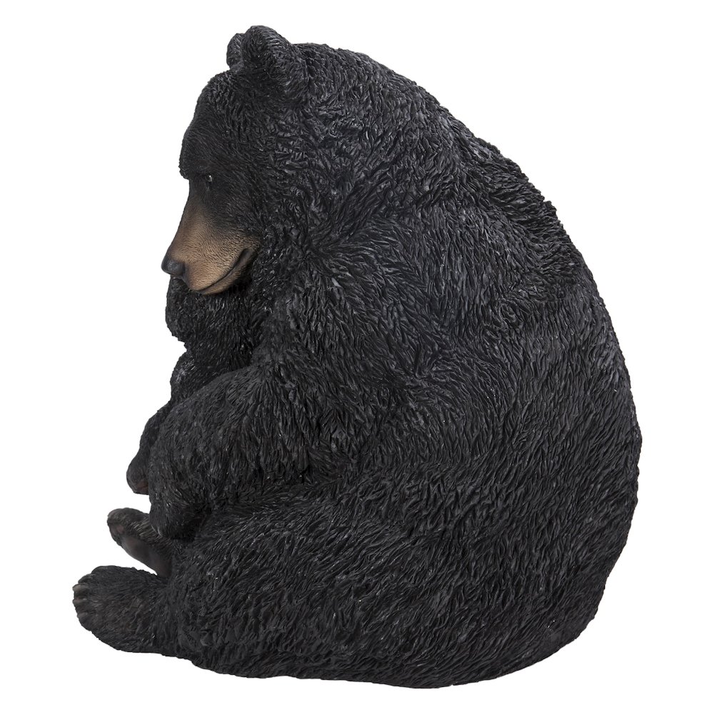 Large Black Bear Mother & Child Embracing. Picture 1