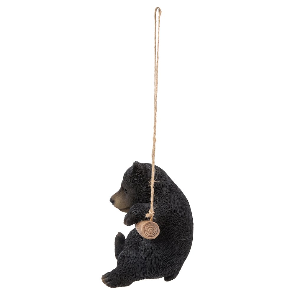 Hanging Black Bear Hug Branch. Picture 1