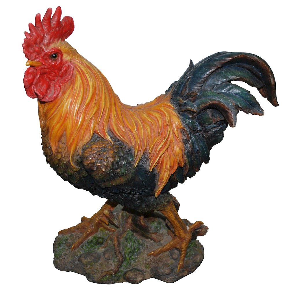 Rooster Statue. Picture 1