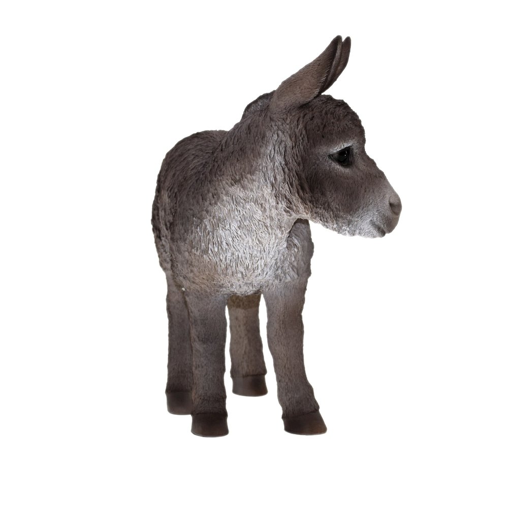 Standing Donkey Looking Left Statue. Picture 3