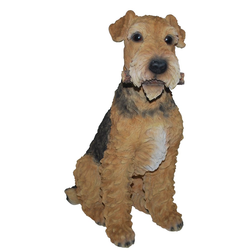 Airedale Terrier Statue. Picture 2