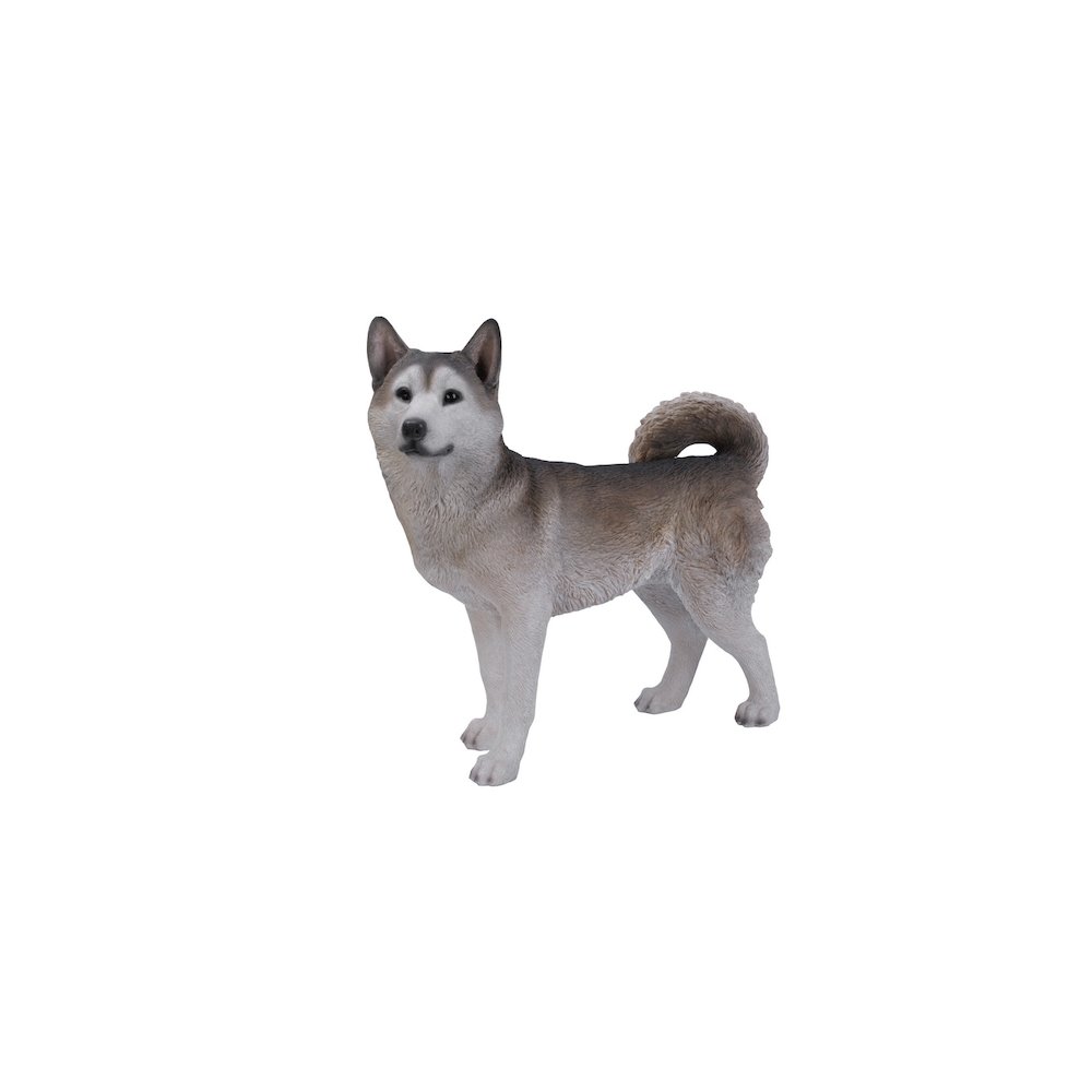 Siberian Husky Statue. Picture 4