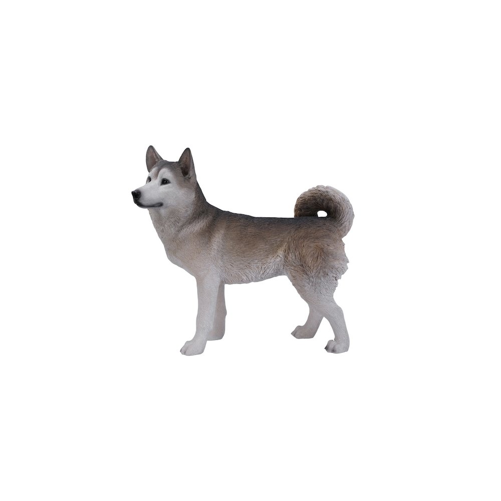 Siberian Husky Statue. Picture 1