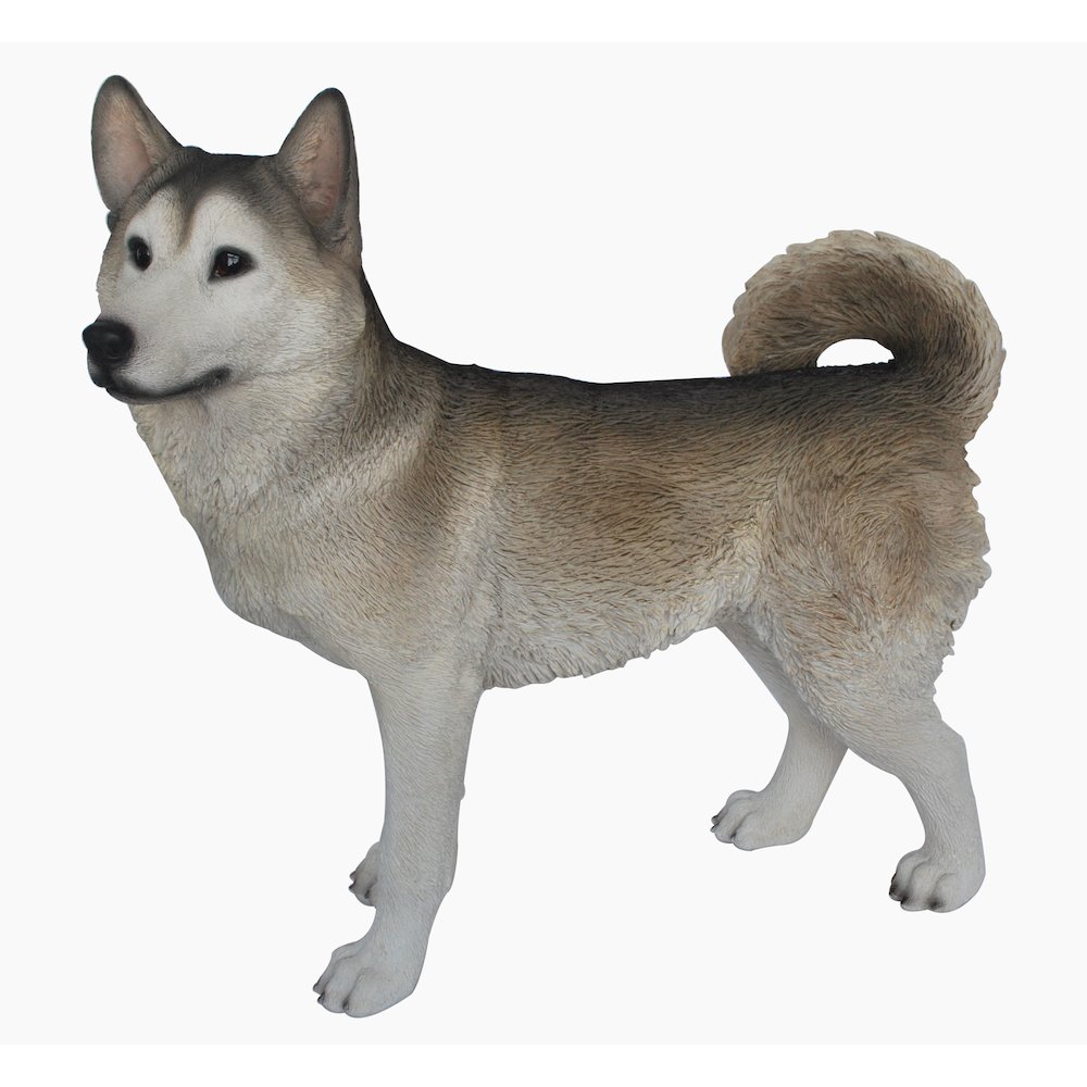 Siberian Husky Statue. Picture 2