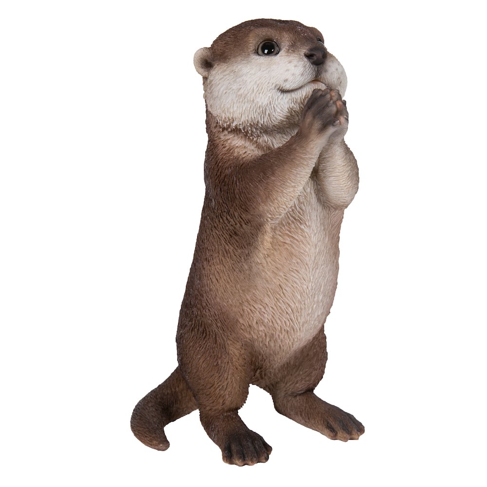 Otter Praying Statue. Picture 1
