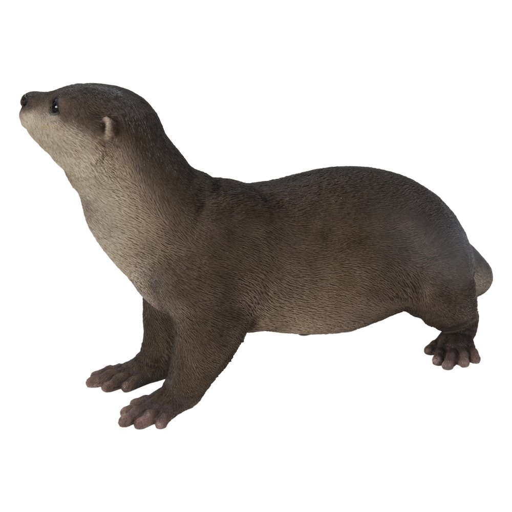 Brown Standing Otter. Picture 3