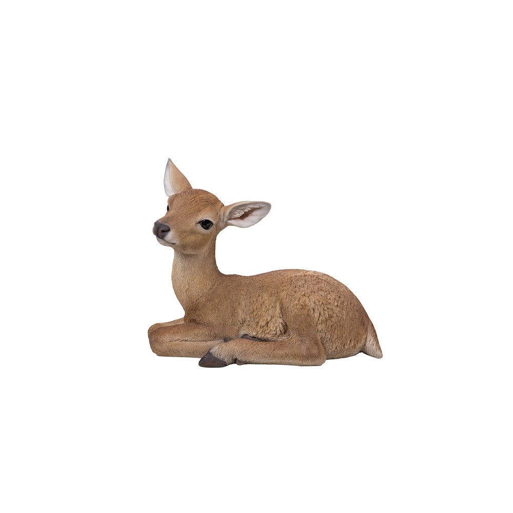 Deer Lying Down Statue. Picture 1