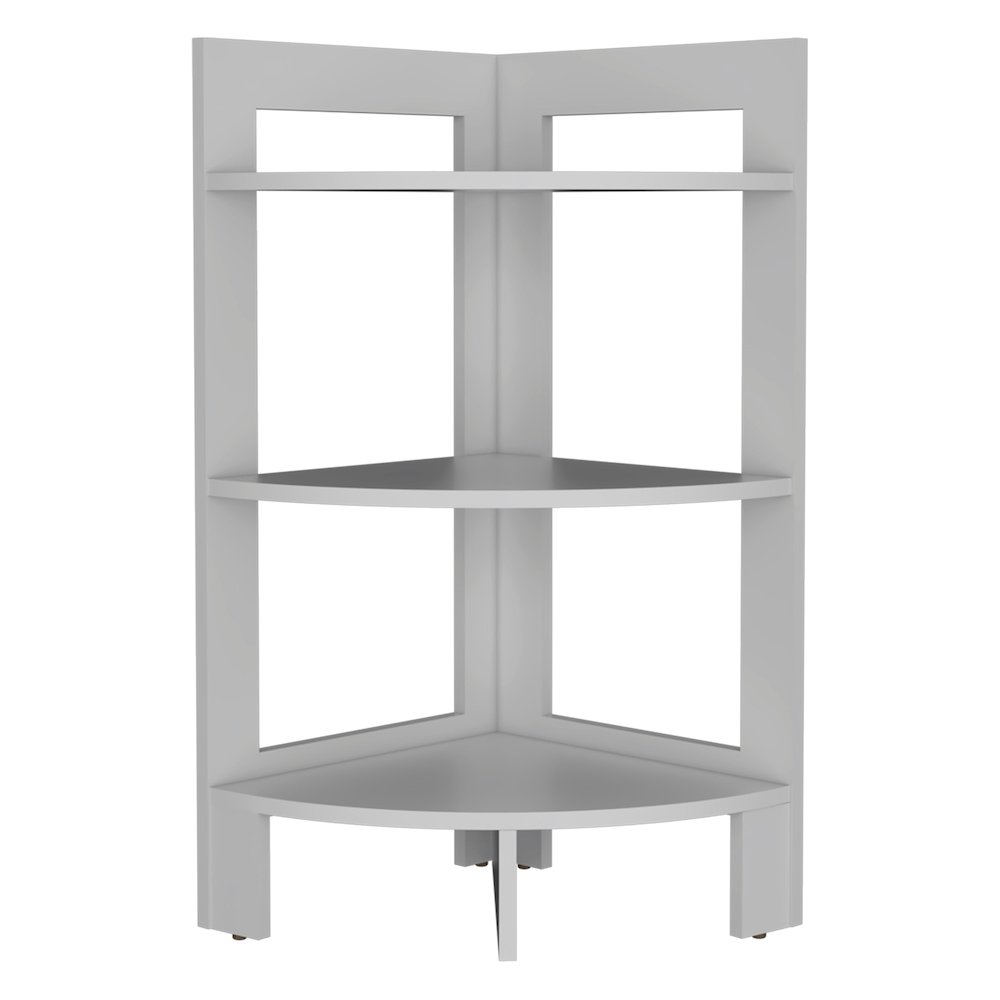 Riga Corner Side Table White MDF. Picture 5