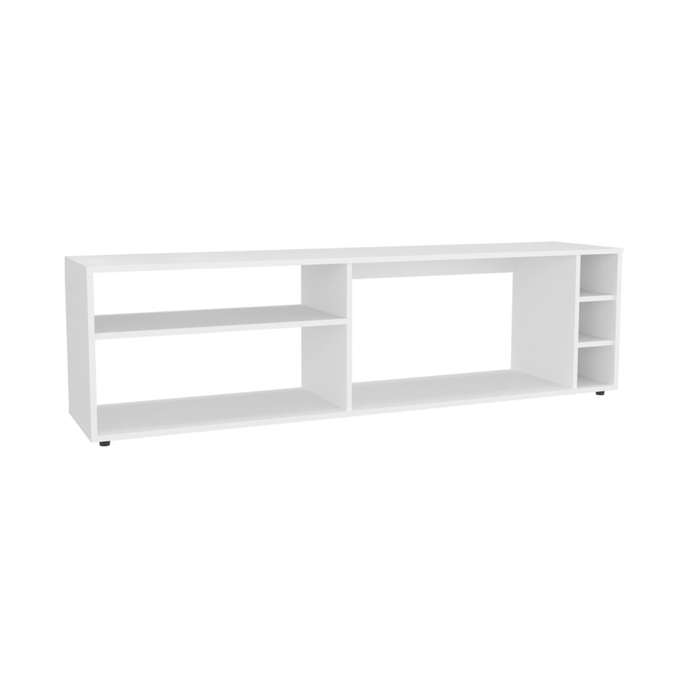 Suxta TV Stand White MDF. Picture 1