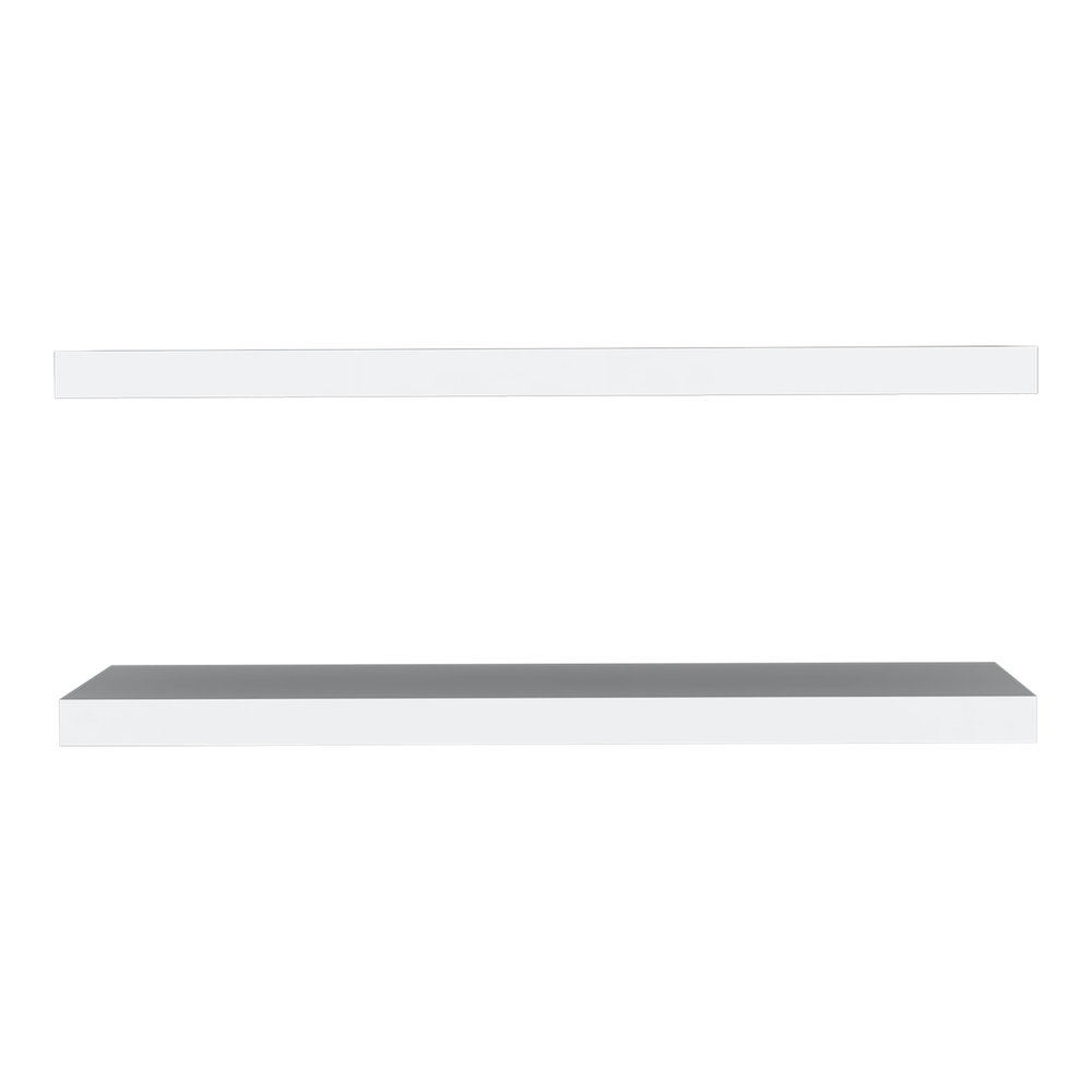Adele Floating Nightstand White MDF. Picture 4
