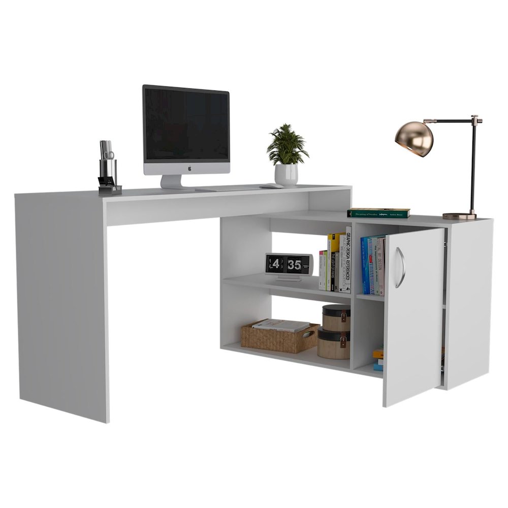 Axis Desk White MDF. Picture 2