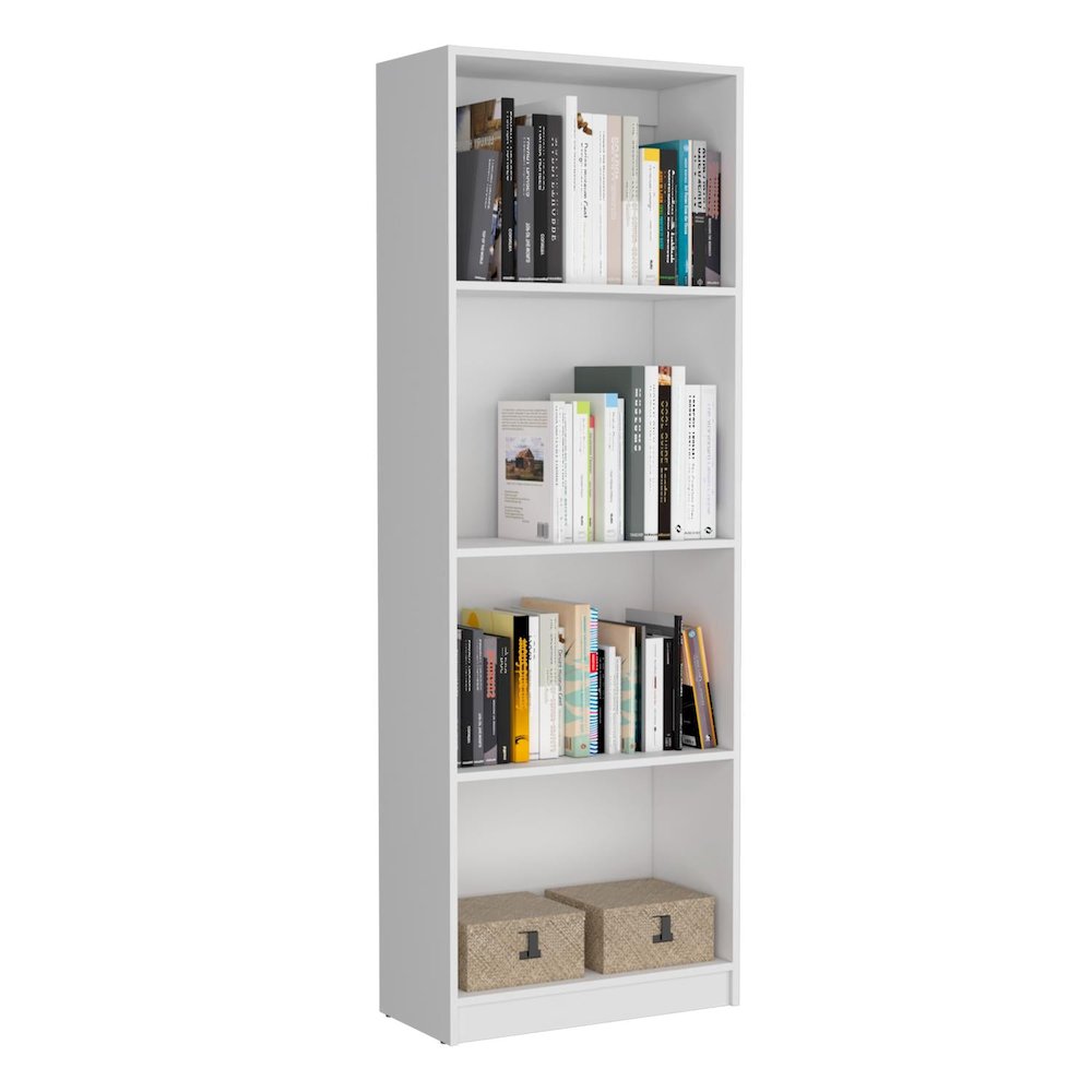 Home Bookcase White MDF. Picture 2