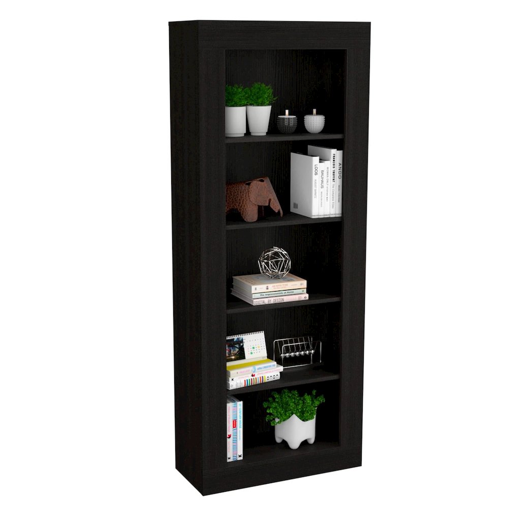 Andina Bookcase Black MDF. Picture 2