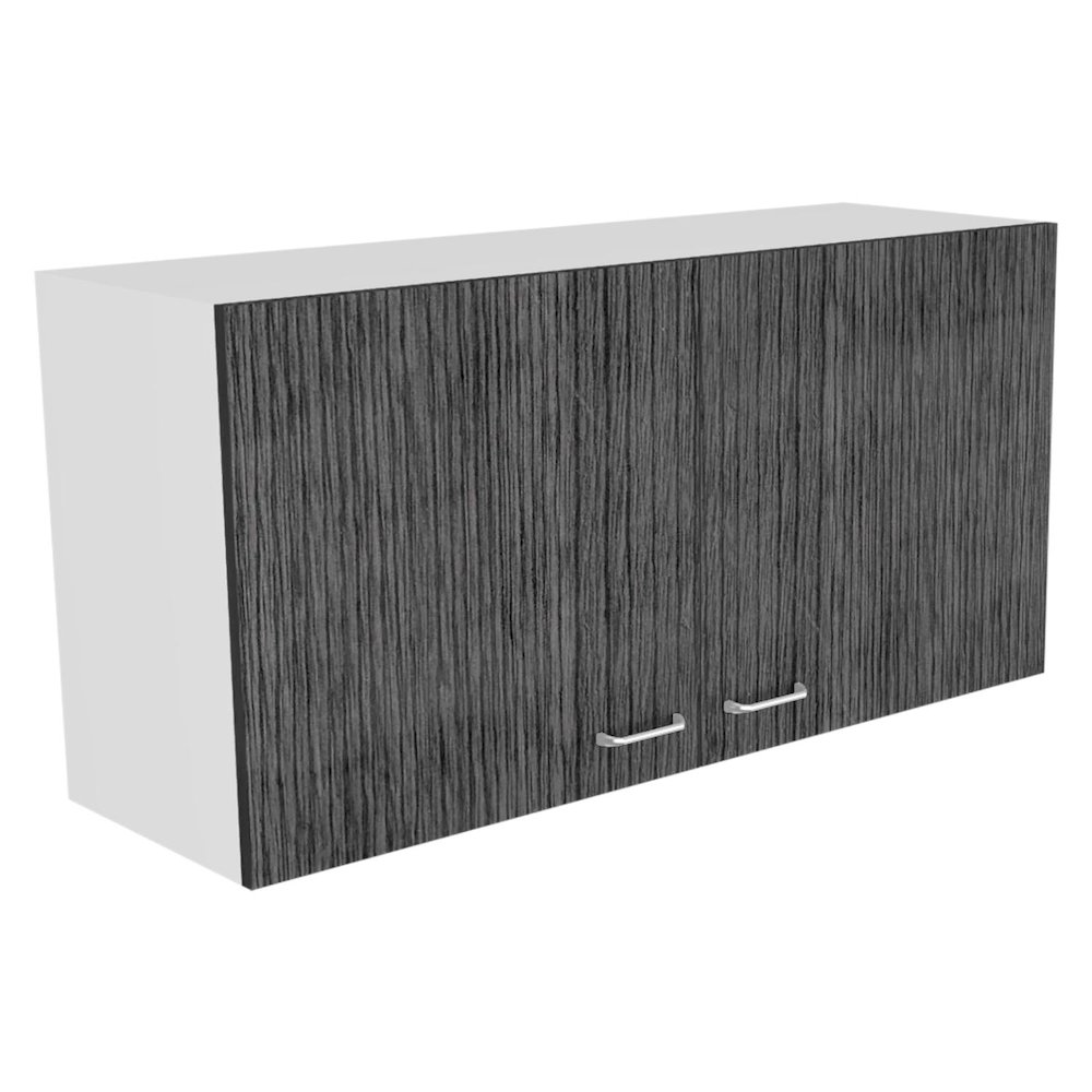 Mayorca Pantry White / Light Oak MDF. Picture 1