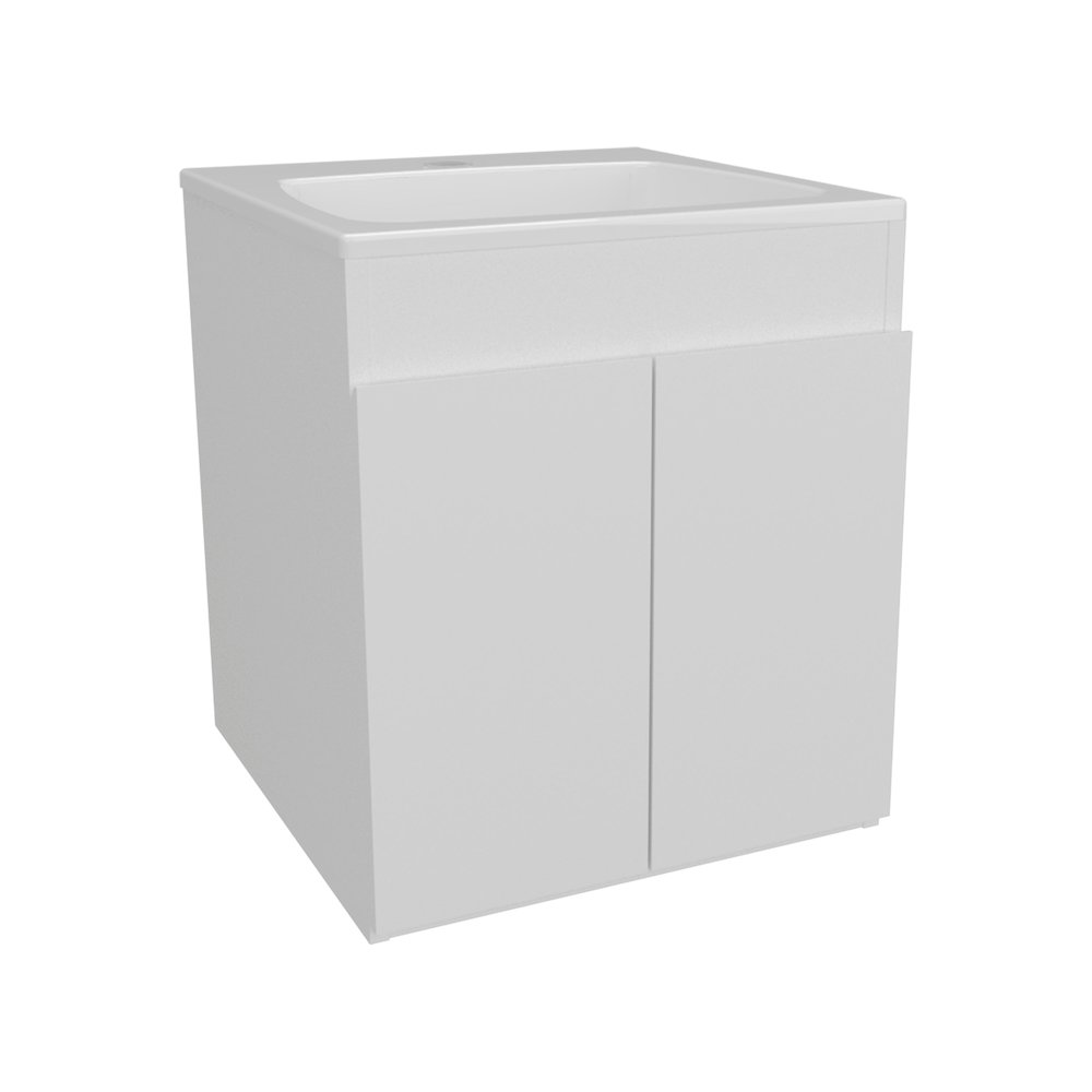 Tuhome Bathroom Vanity Meka 45 White MDF. Picture 1